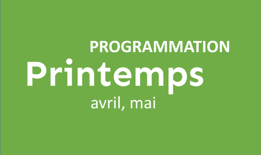 Printemps 2024 – C’est parti !!
